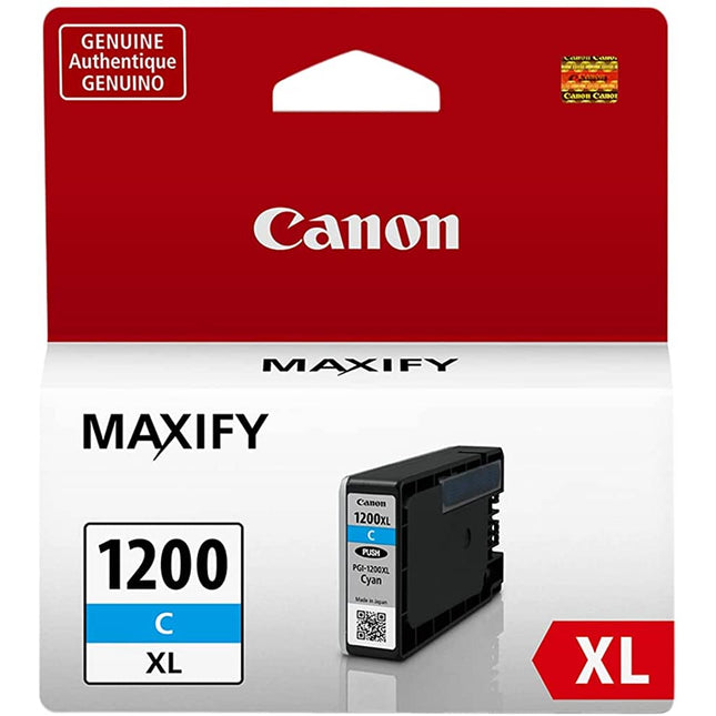 Original Canon PGI-1200XL High Yield Cyan Ink Cartridge