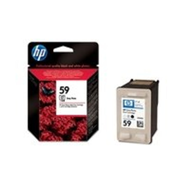 HP 59 Gray Photo Original Ink Cartridge (C9359AN)