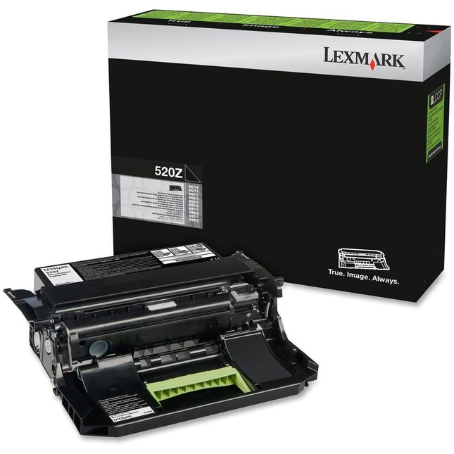 Original Lexmark 520Z Standard Yield Black Imaging Drum, 52D0Z00