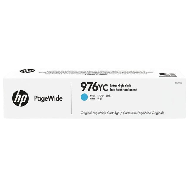 Original HP 976YC Extra High-Yield Cyan Ink Cartridge, L0S29YC