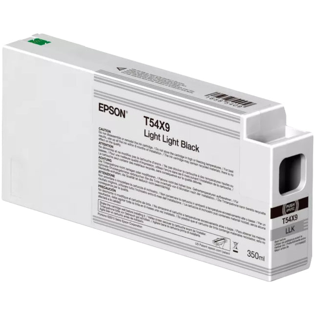 Original Epson T54X9 Standard Yield Light Light Black Ink Cartridge, T54X900 / C13T54X900