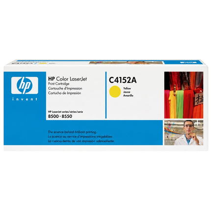 Genuine HP C4152A High-Yield Yellow LaserJet Toner Cartridge