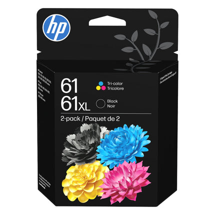 Original HP 61XL Black and Color Ink Cartridge