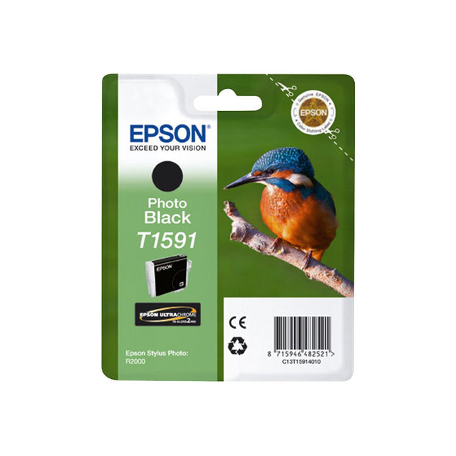 Epson T1591 Photo Black Ink Cartridge