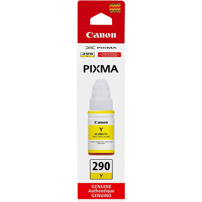 New Genuine Canon 290 Yellow Ink Bottle