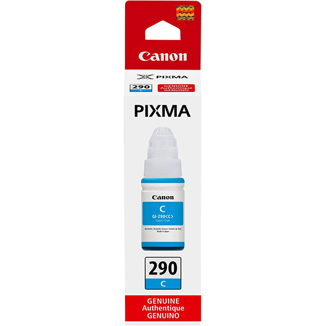 New Genuine Canon 290 Cyan Ink Bottle