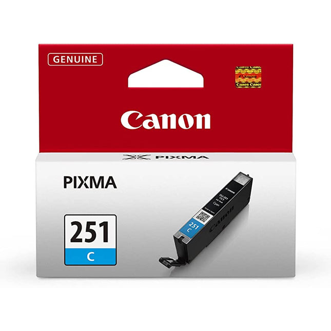 Original Canon CLI-251 Cyan Ink Cartridge