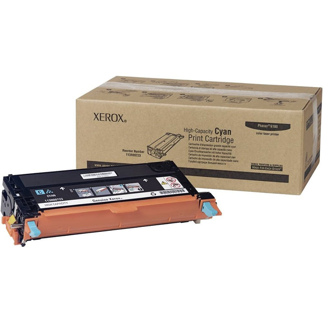 Xerox Phaser 6180 (113R00723) Cyan Standard Yield Toner Cartridge