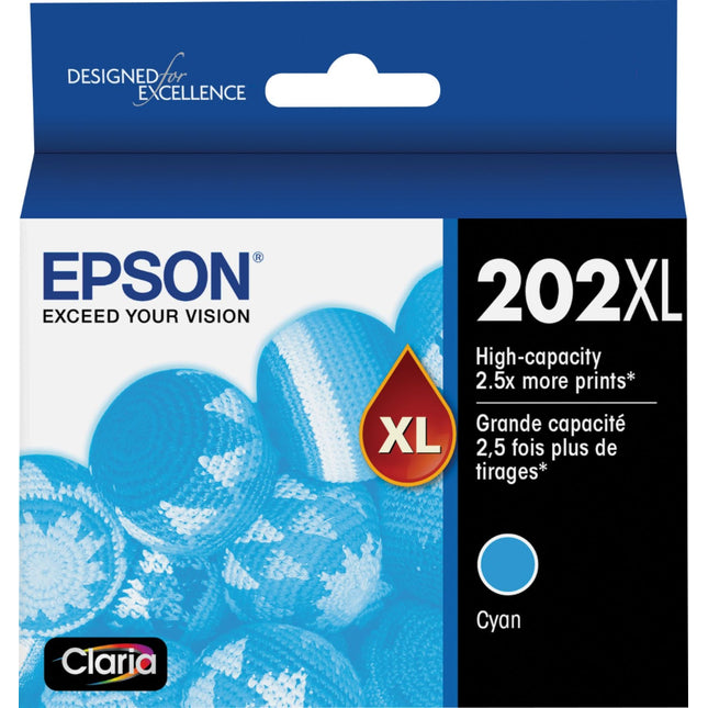 Epson 202XL High Capacity Cyan Ink Cartridge
