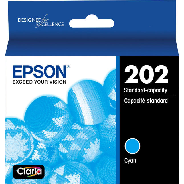 Epson 202 Standard Capacity Cyan Ink Cartridge