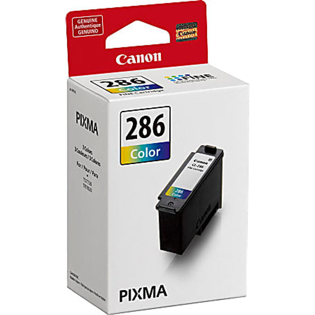 Original Canon CL-286 Standard Yield Color Ink Cartridge, 6217C001