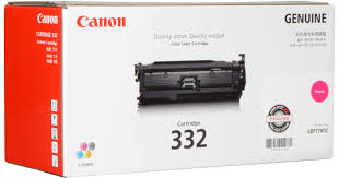Original Canon 332 Standard Yield Magenta Toner Cartridge,6261B012