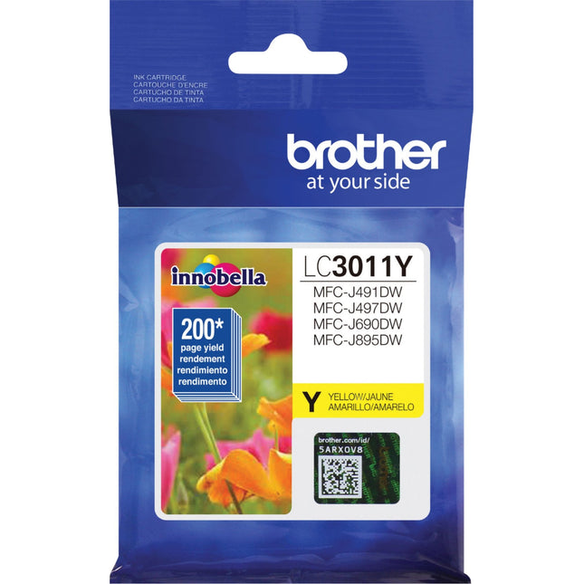 Original Brother LC3011 Yellow Ink Cartridge