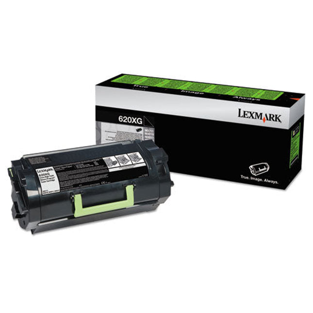 Lexmark 620XG Extra High Yield Black Toner Cartridge, 62D0X0G