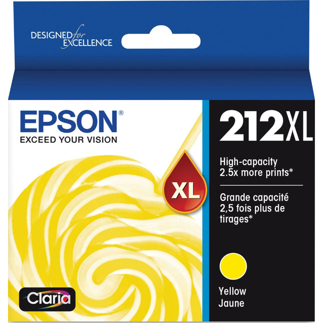 Epson 212XL High Capacity Ink Cartridge Yellow