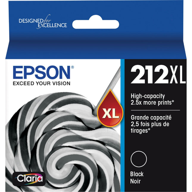 Epson 212XL High Capacity Ink Cartridge Black