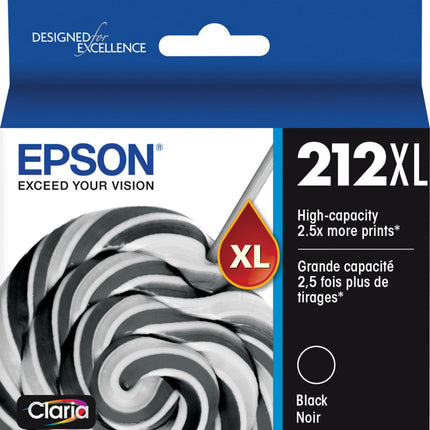 Epson 212XL High Capacity Ink Cartridge Black