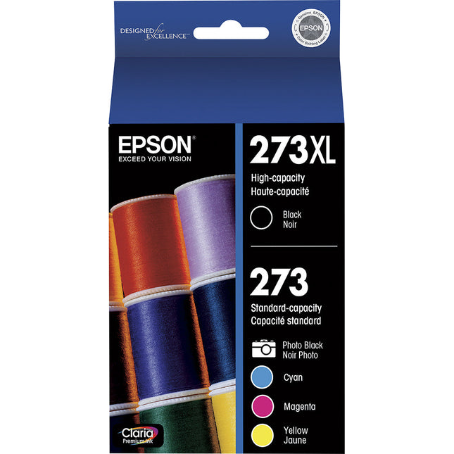 Epson 273XL Black 273 Photo Black/Black/Cyan/Magenta/Yellow Ink Cartridges