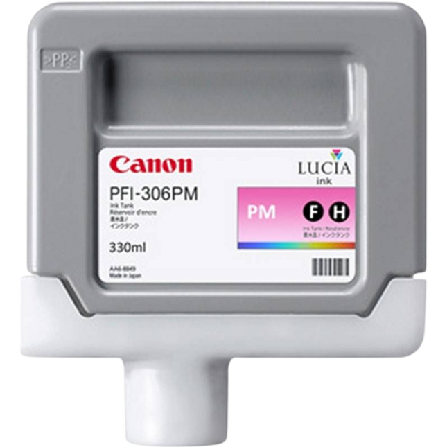 Canon PFI-306PM Standard-Yield Photo Magenta Ink Cartridge, 6662B001