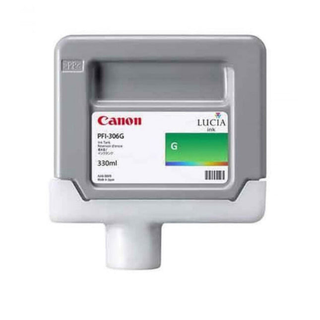 Canon PFI-306G Standard-Yield Green Ink Cartridge, 6664B001