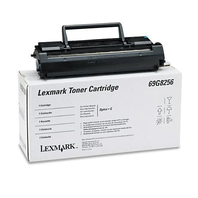 Genuine Lexmark 69G8256 Standard Yield Black Toner Cartridge