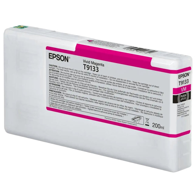 Original Epson T9133 Standard Yield Magenta Ink Cartridge