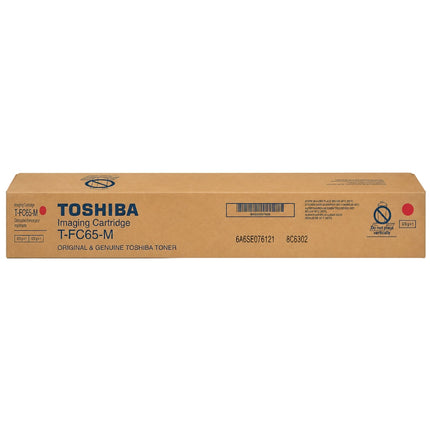 Original Toshiba T-FC65-M Standard Yield Magenta Toner Cartridge