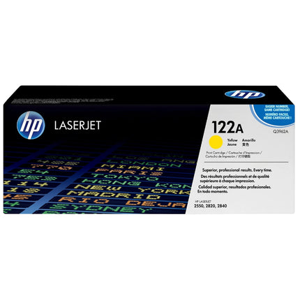 HP 122A (Q3962A) Yellow Original LaserJet Toner Cartridge
