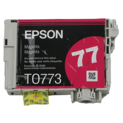 Original Epson 77 (T0773) Magenta Ink Cartridge