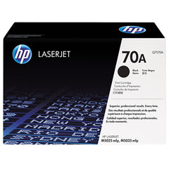 Original HP 70A Standard-Yield Black Laser Toner Cartridge, Q7570A