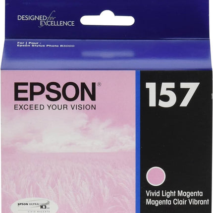 Original Epson 157 Vivid Light Magenta Ink Cartridge