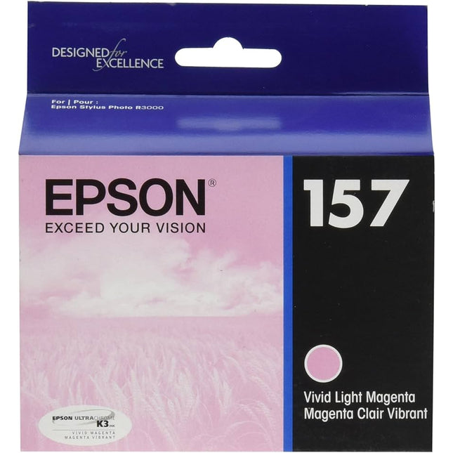 Original Epson 157 Vivid Light Magenta Ink Cartridge