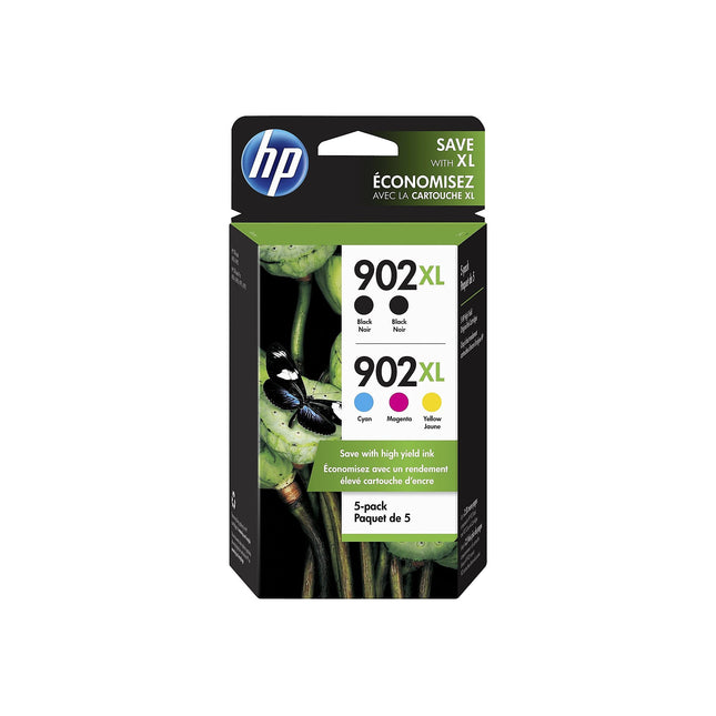 Original HP 902XL 2 Black and Color Ink Cartridge