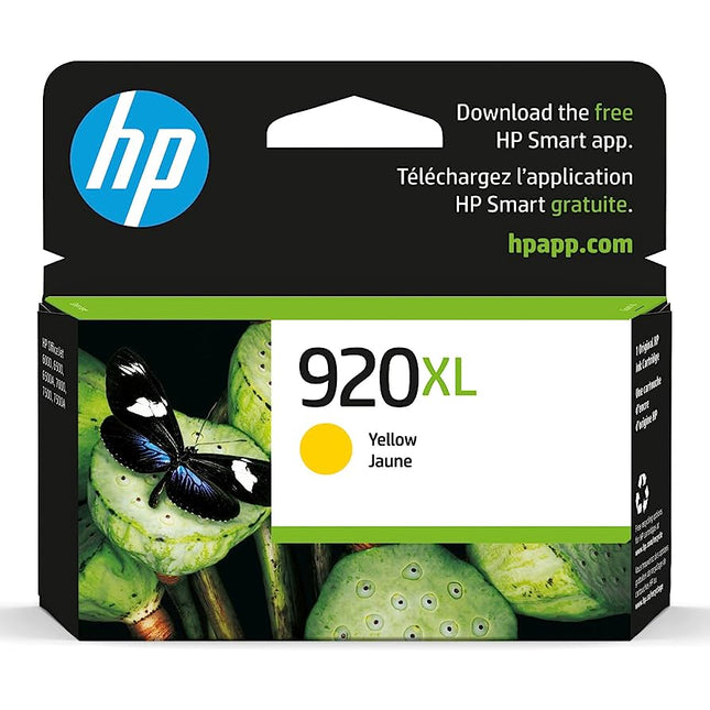 HP Genuine 920XL (CD974AN) Yellow Ink Cartridge
