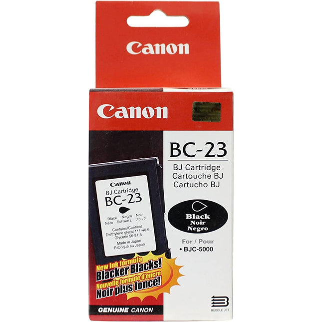Original Canon BC-23 Black Ink Cartridge