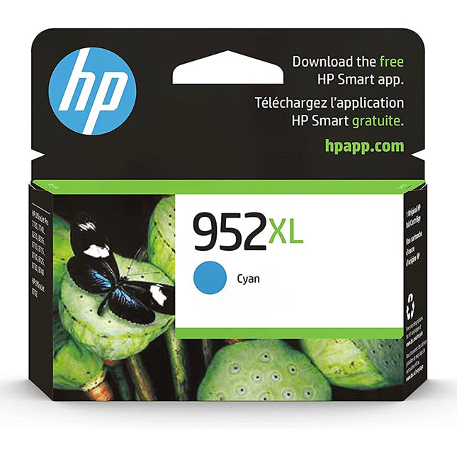 New Genuine HP 952XL (L0S61AN) Cyan Ink Cartridge
