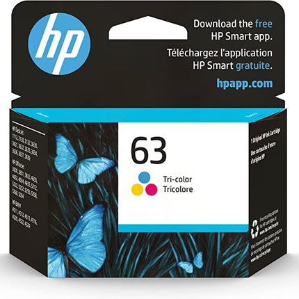 Original HP 63 (F6U61AN) Tri-Color Ink Cartridge