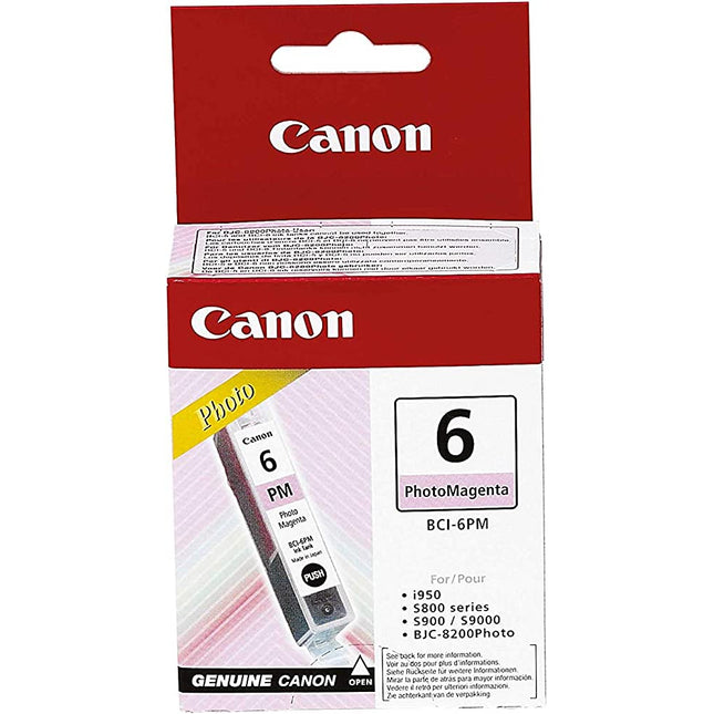 Original Canon BCI-6 Photo Magenta Ink Cartridge