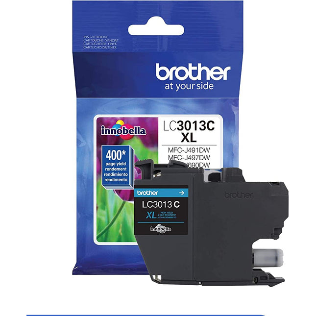Original Brother LC3013XL Cyan Ink Cartridge