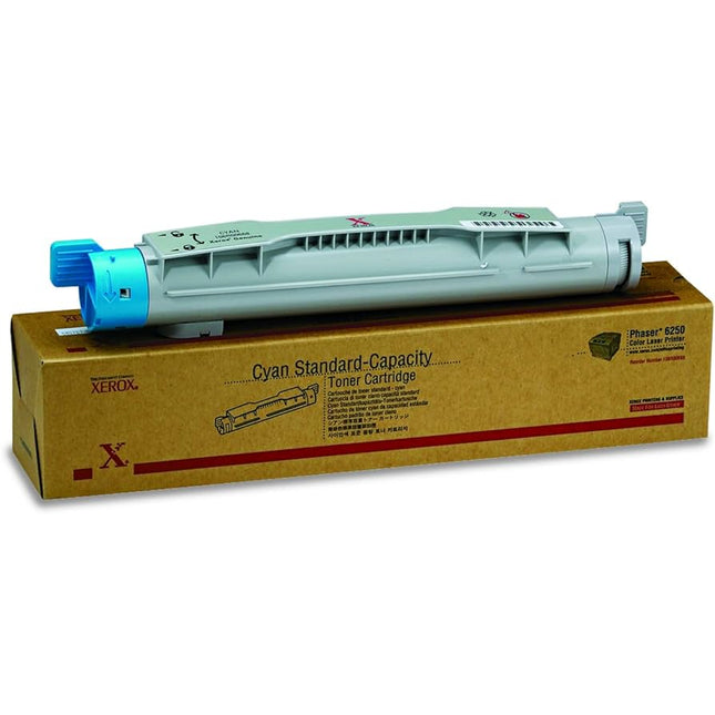 Xerox 106R00672 Cyan Standard Toner Cartridge, Phaser 6250