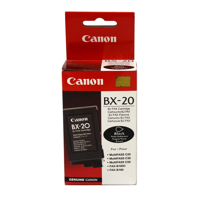 Original Canon BX-20 Black Ink Cartridge