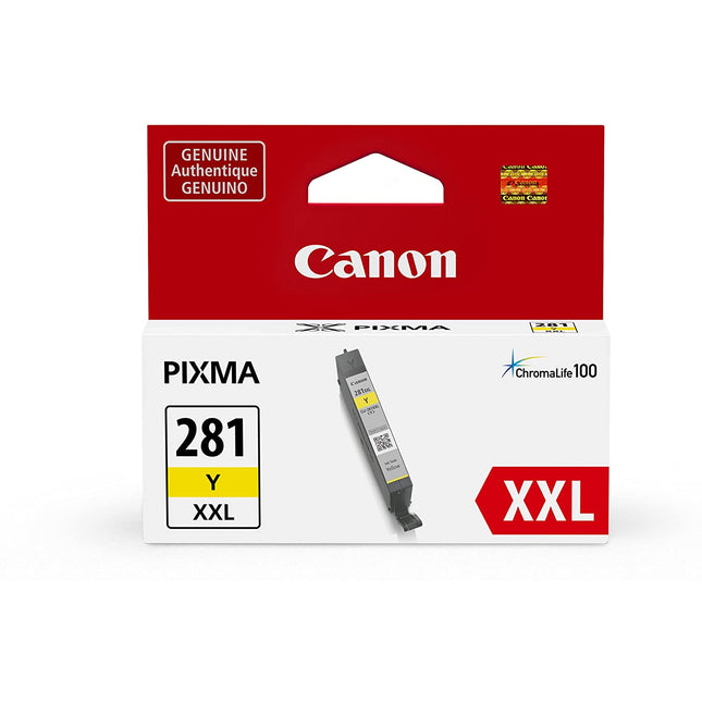 Original Canon CLI-281XXL Extra High Yield Yellow Ink Cartridge