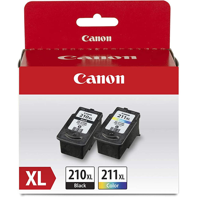 Original Canon PG-210 XL / CL-211 XL black and Color Ink Cartridges