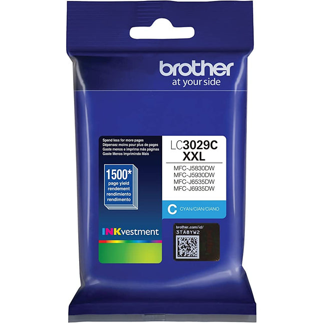 Brother LC3029 High-Yield Cyan Ink Cartridge