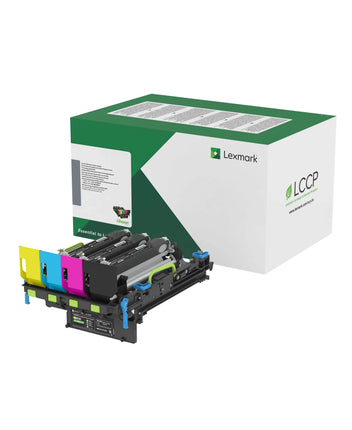 Original Lexmark 74C0Z50 Extra High Yield Black And Color Imaging Kit, 74C0ZV0
