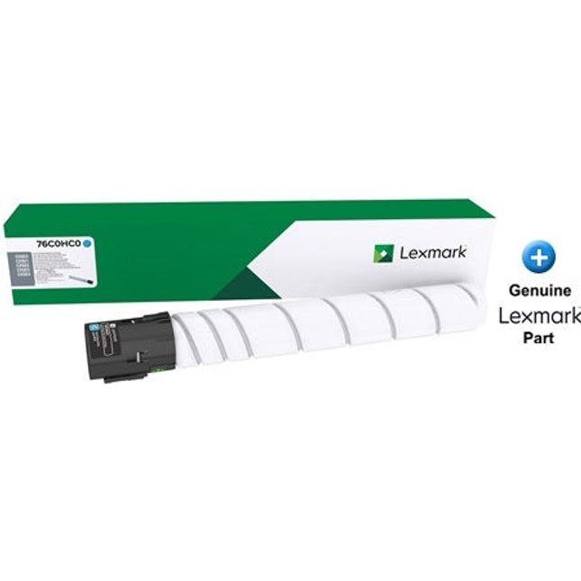 Genuine Lexmark 76C0HC0 High Yield Cyan Toner Cartridge