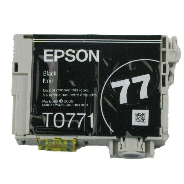 Original Epson 77 (T0771) Black Ink Cartridge