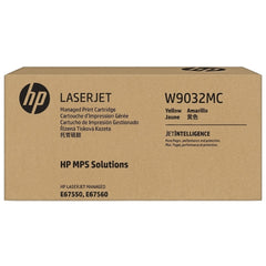 Original HP W9032MC Yellow High Yield Toner Cartridge