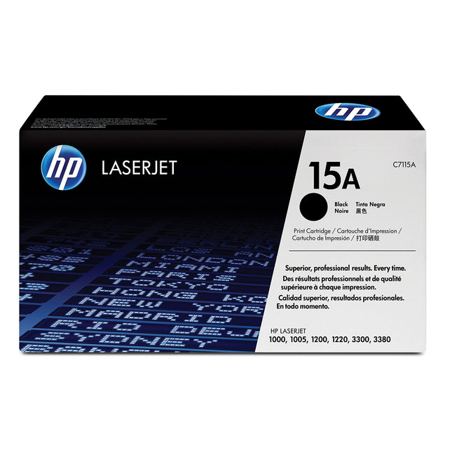 Original HP 15A Black (C7115A) Toner Cartridge