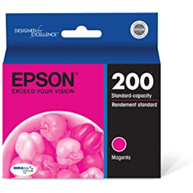 Genuine Epson 200 Standard Yield Magenta Ink Cartridge